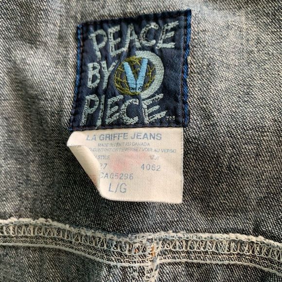 Vintage Denim Vest-L - Picture 6 of 6
